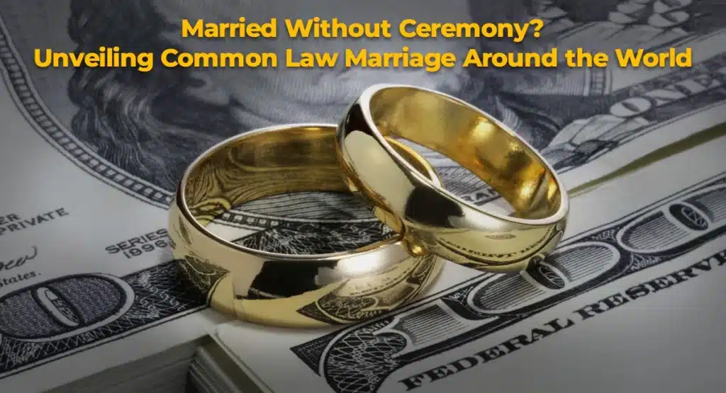A common-law marriage, sometimes referred to as an informal marriage, is one that satisfies legal criteria even though it does not fit the definition of a statutory marriage