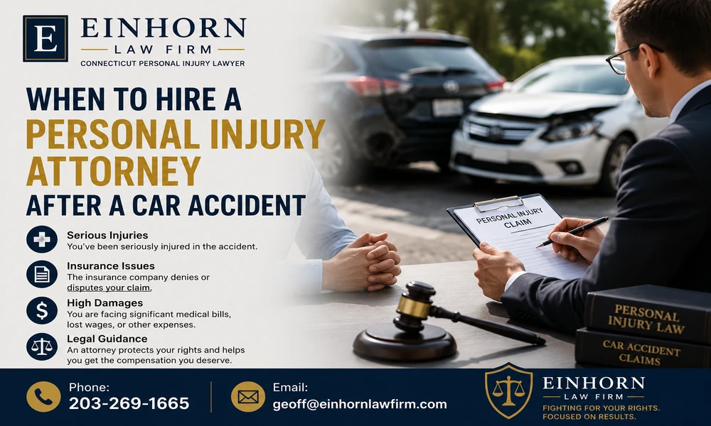 When to Hire a Personal Injury Attorney After a Car Accident